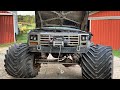 Carl the MONSTER truck BLOWS MOTOR and LAUNCHES DRIVESHAFT