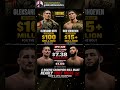 The Massive Difference Between UFC & Boxing Pay 🔥 #ufc #boxing