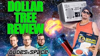 Dollar Tree Reviews - Unbelievable Phone Speaker, Spinning Light, and Detective Kit - Dudes N Space