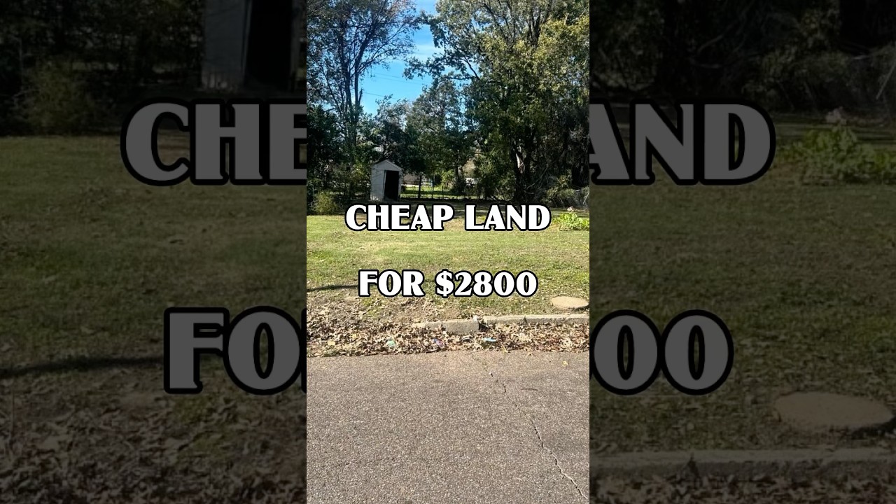 Cheap land for $2800 
