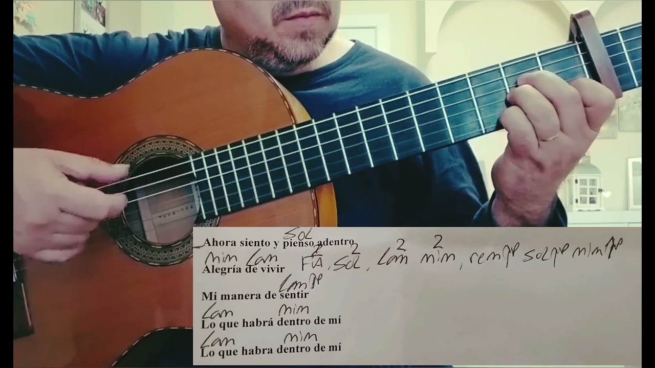 ALEGRÍAS DE VIVIR. RAY HEREDIA. ACORDES GUITARRA TUTORIAL