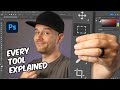 Every tool in the toolbar explained and demonstrated in adobe photoshop