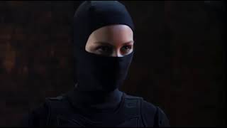 Serious Female Ninja Face