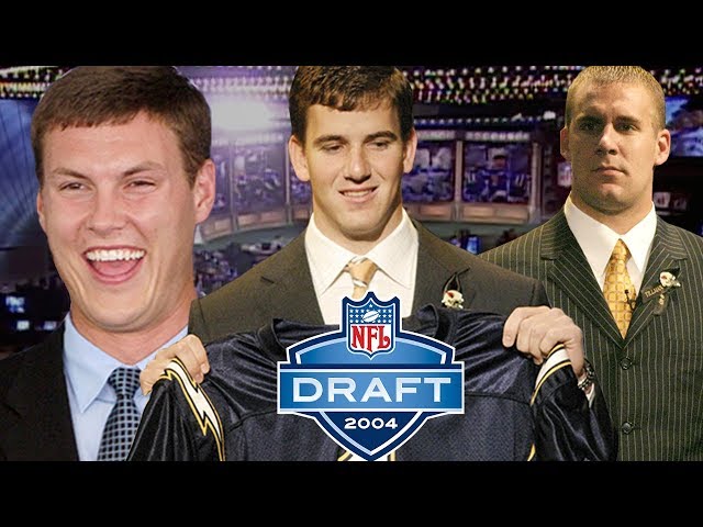 Eli Almost a Brown, Big Ben Falling, & Rivers Traded All Part of Dramatic 2004  Draft Day