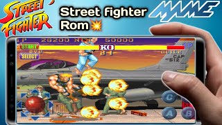 Street fighter Arcade Super Golden Edition ROM+Cheats+ Fba4droid Emulator Gameplay walkthrough 💥 screenshot 3