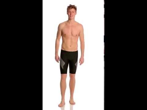 nike victory color block swim jammer