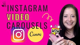 Create an Instagram Carousel Post in Canva - including VIDEO! 🎬
