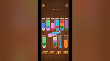 Sort Em All Water Puzzle Level 106