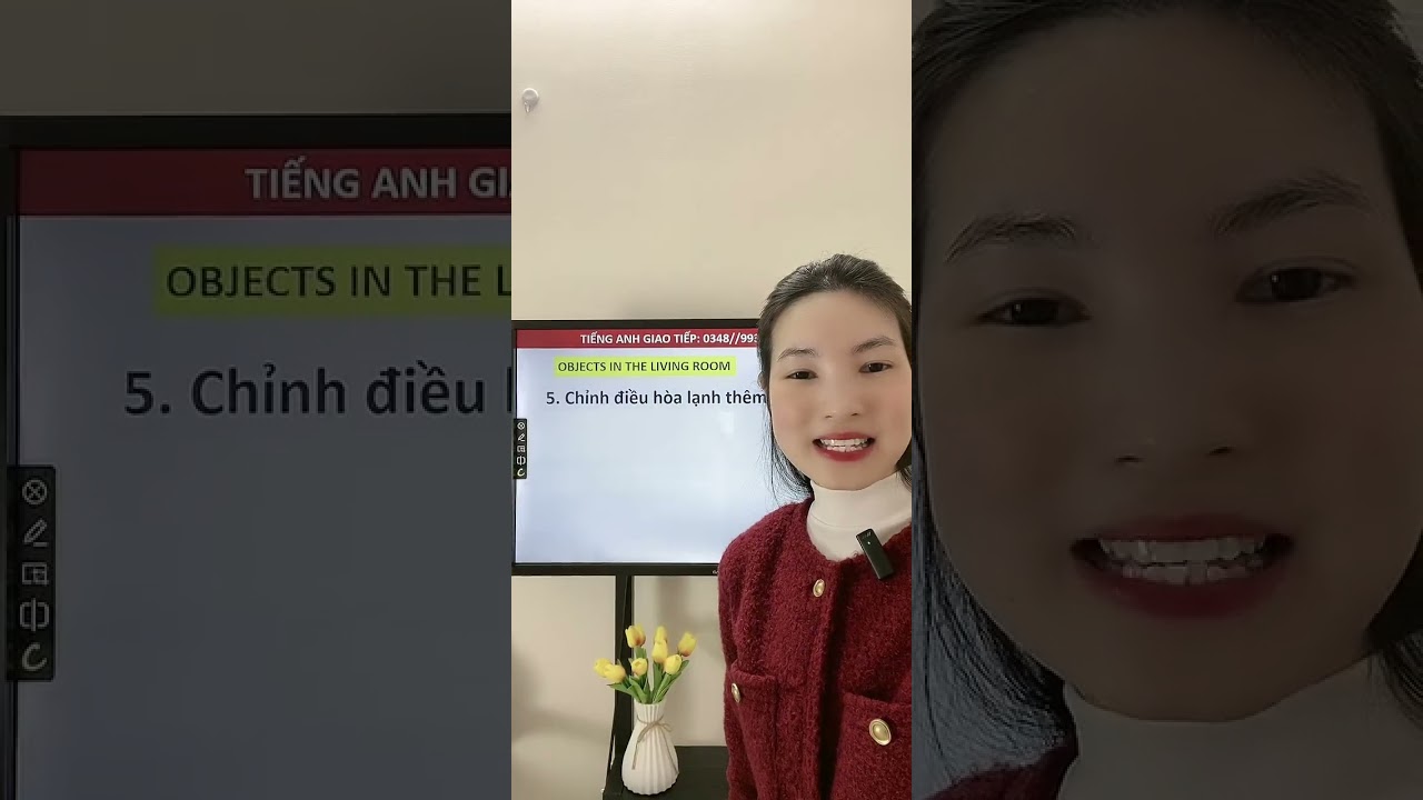 Ep.151 [Objects in the living room] – Mô tả đồ vật trong phòng khách bằng các câu đơn giản!