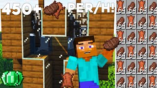 KOLAY SINIRSIZ DERİ&İNEK ETİ FARM !! Minecraft: İnek Farmı Nasıl Yapılır l Minecraft Sistemler