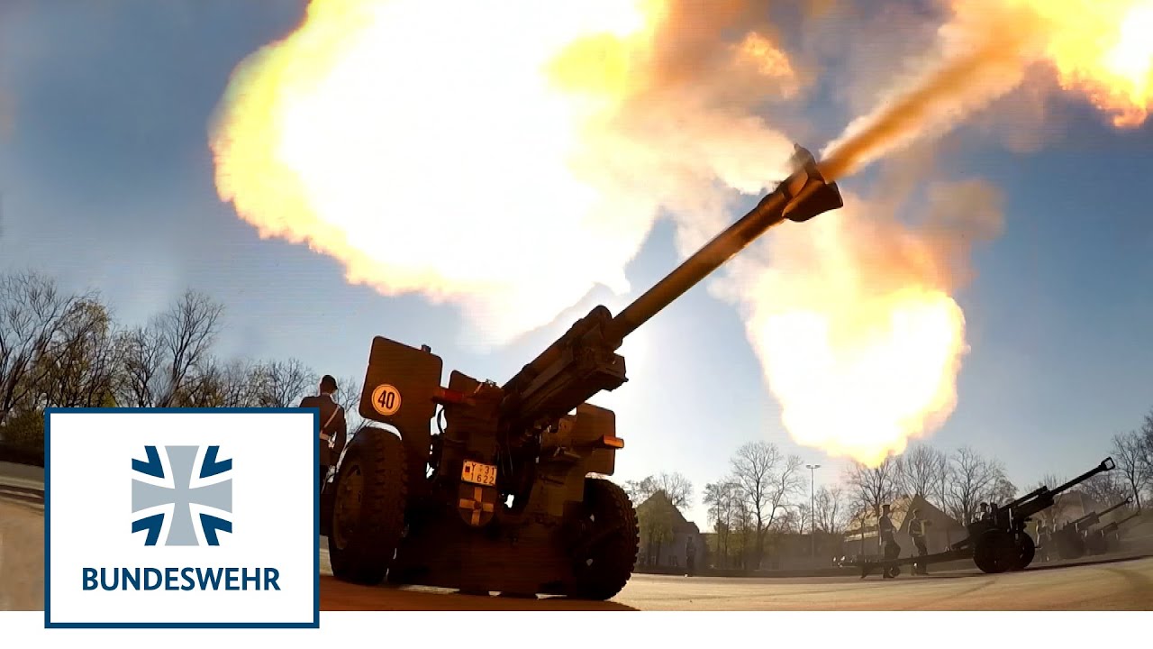 Kanoniere feuern aus allen Rohren – Bundeswehr