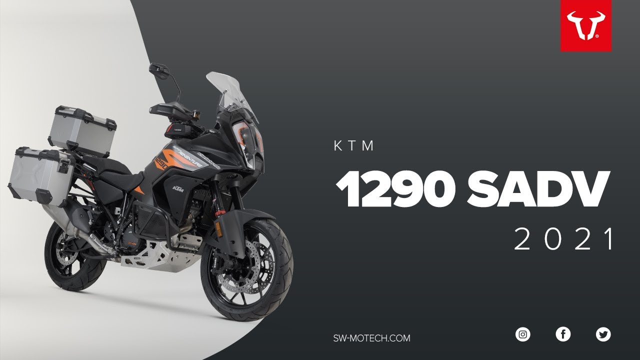 KTM 1290 Super Adventure 2021 - SW-MOTECH의 고품질 오토바이 액세서리
