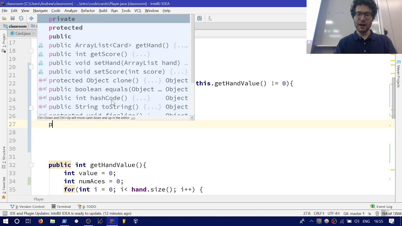 Making a basic game - YouTube