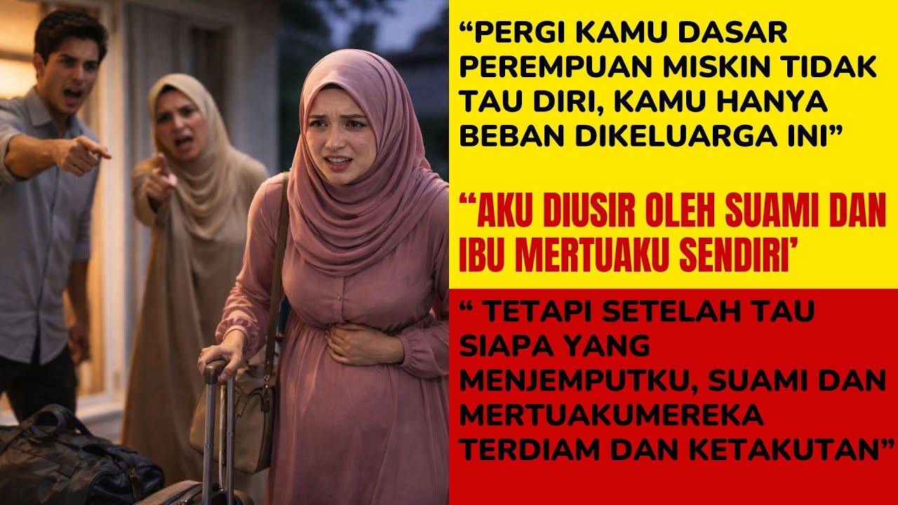 PERGI KAMU DASAR ISTRI TIDAK BERGUNA , ‼️MEREKA TERKEJUT DAN TAKUT, SETELAH AKU DI JEMPUT AJUDANKU