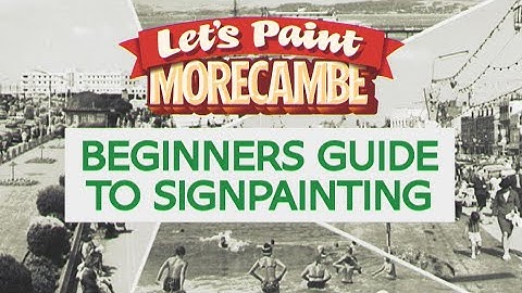 Basics of Sign Painting