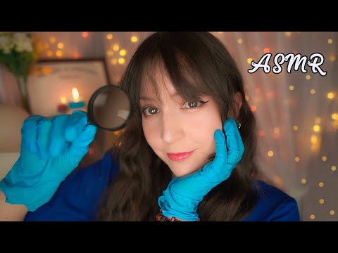 ⭐ASMR Examen MUY Detallado de Rostro🌺 [Sub] (Soft Spoken)