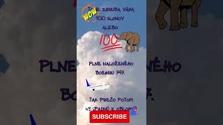 Oblaky sú ťažké! ☁️🐘 Vedeli ste? #shorts