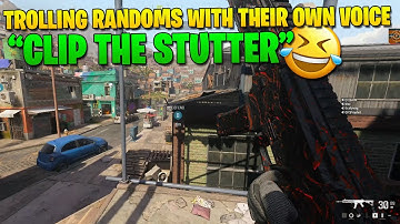 Trolling Randoms With Their Own Voice For 24 Minutes Straight (My Team CRACKS UP Laughing All Game)