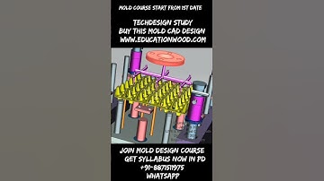 Egg Tray Mold Design/ Plastic Mold Design Course/BUY 3D Design