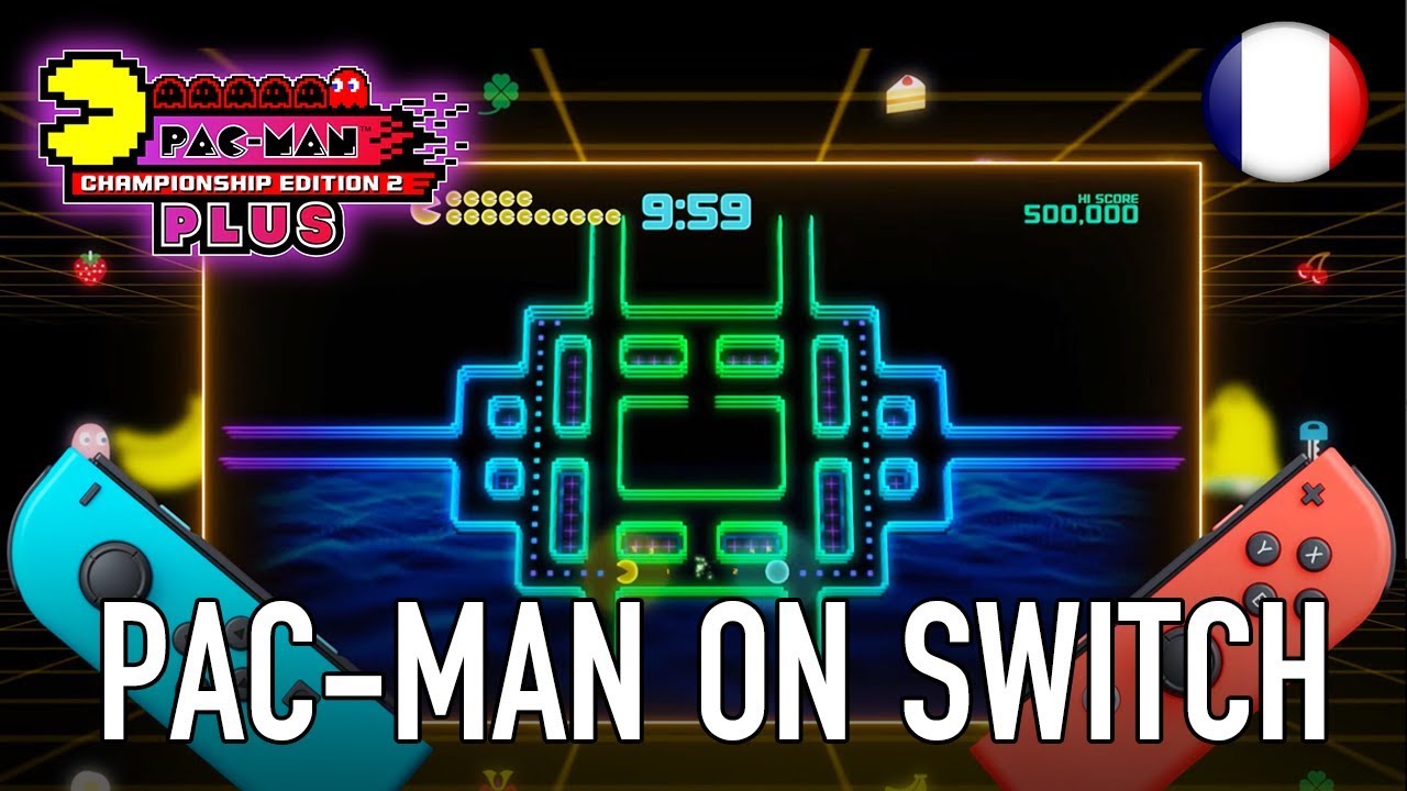 PAC-MAN Championship Edition 2 Plus - Official trailer for Switch (French)