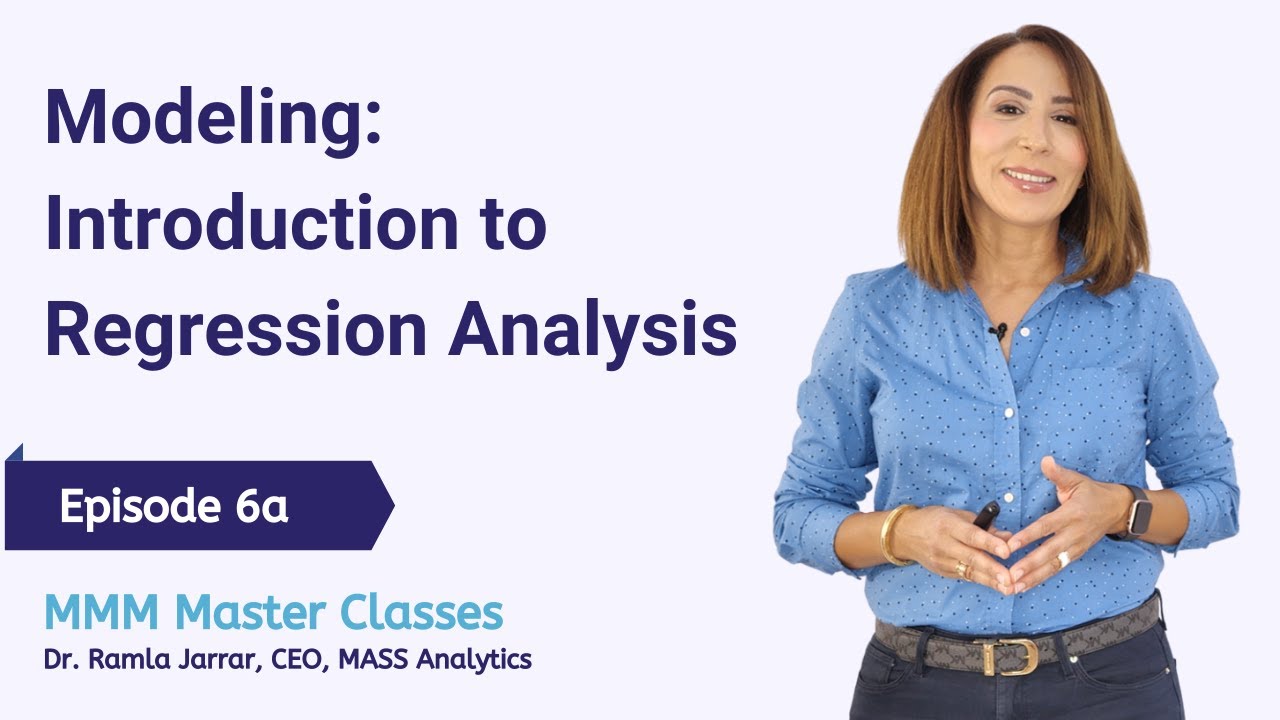 ส่วนประสมทางการตลาด marketing mix  New  Episode 6a: Modeling - Introduction to Regression Analysis - Marketing Mix Modeling Master Classes