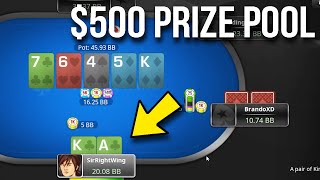 $5 Online Poker Tournament w/ $500 Prize Pool (Poker Online Pokerstars PA) screenshot 5