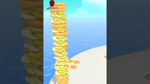 Pancake Run 🥞🍔🥯🥪☺️Gameplay iOS /Android &৳%#level-002)#short