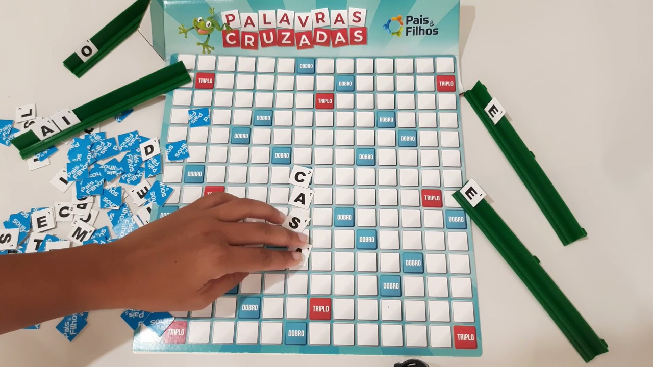 Palavras cruzadas board game