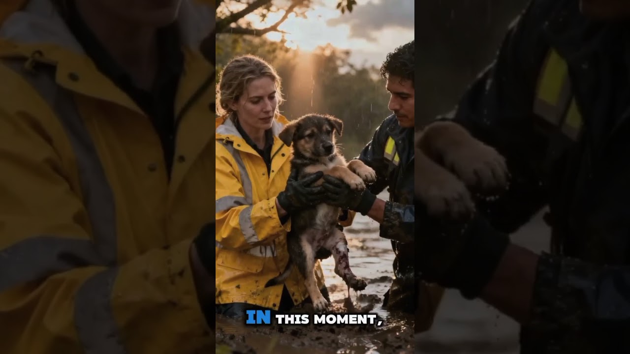 Dog Stuck in Deep Mud – Heartwarming Rescue!”