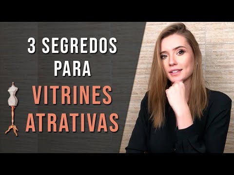 Vídeo: Como Organizar Uma Vitrine Comercial