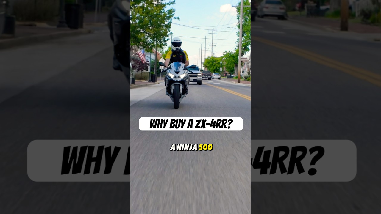 Зачем мне покупать ZX-4RR? 