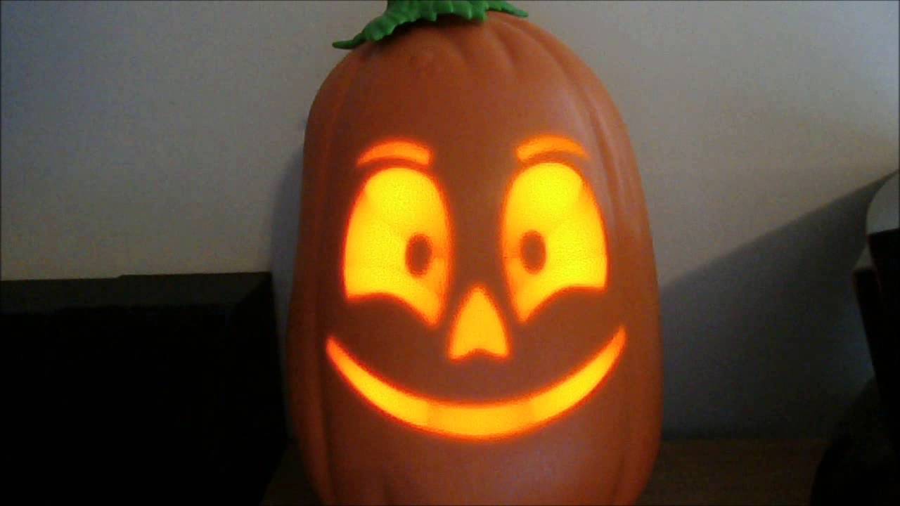 Hallmark Animated Alive & Talking Pumpkin Halloween Decoration YouTube