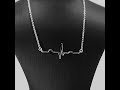Heartbeat In Sterling Silver