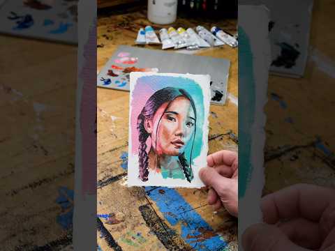 To be fair, this is only kind of cool. #art #painting #oilpainting #coolart #artwork