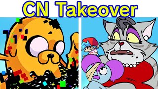 Friday Night Funkin' VS Finn & Jake | CN Takeover DEMO (Come Learn With Pibby x FNF Mod)