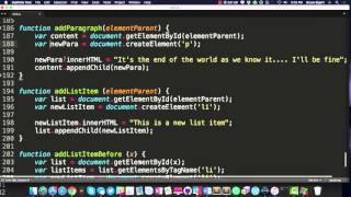 CTEC 126 - Creating Elements in the DOM