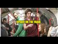 SPIDER ON THE TRAIN PRANK