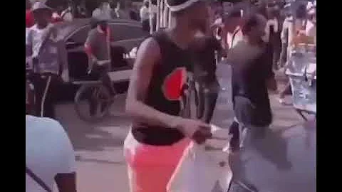 PASUMA DISGRACED AT END SARS PROTEST IN ALAUSA, IKEJA!