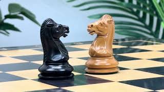 William Leuchars Series 1849 Historical Reproduction 3.5 Chess set
To buy this chess set please visit: https://bit.ly/4lRX0Ej William Leuchars Series 1849 Historical Reproduction 3.5 Chess set