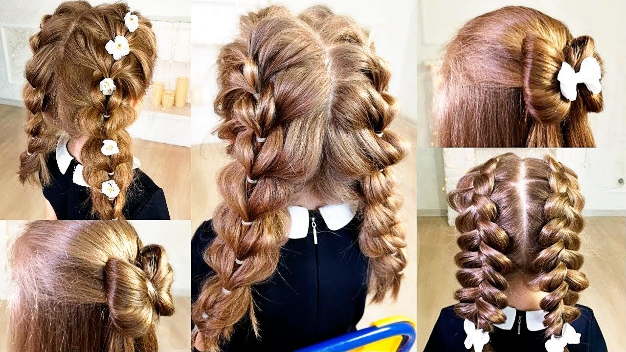 Most Beautiful Front Hairstyle for Girls  Front hairstyle  Easy party  hairstyle  hair style girls  YouTube