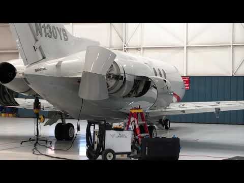 Hawker 800xp thrust reverser operation