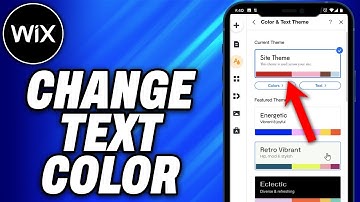 How To Change Text Color on Wix Website (2025) - Easy Fix