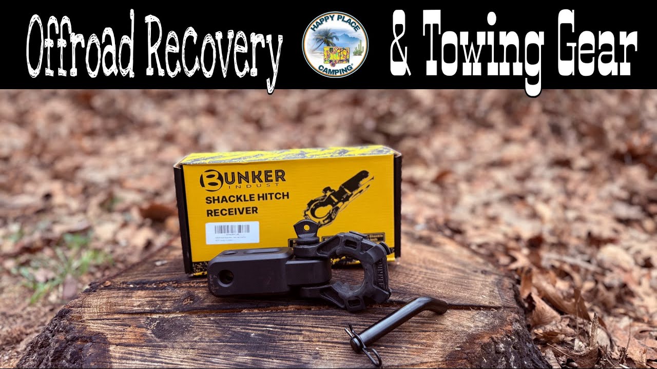 Незаменимое снаряжение для эвакуации транспортных средств - Shackle Hitch Bunker Indust