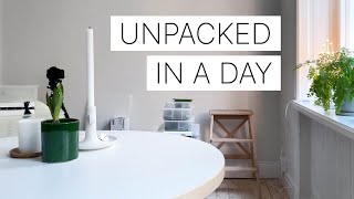 UNPACKING after MOVING in & Entryway REVEAL!