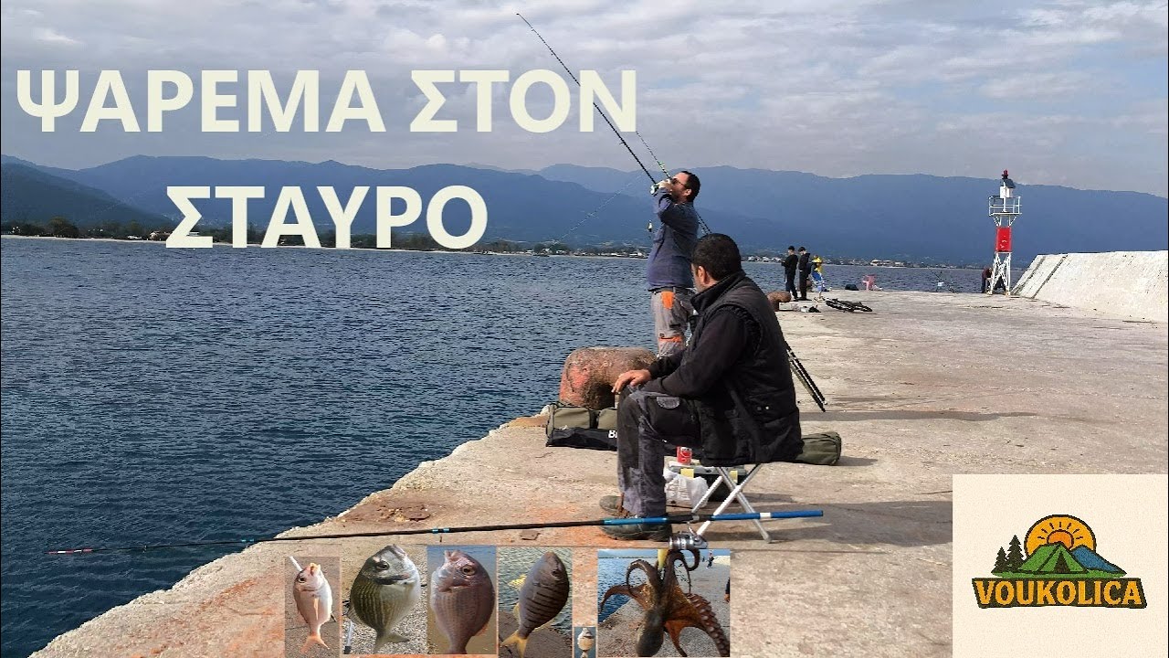 Ψάρεμα Στον Σταυρό 🎣| Fish in Stavros Greece