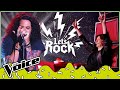 The Greatest ROCK Blind Auditions on The Voice | Top 10