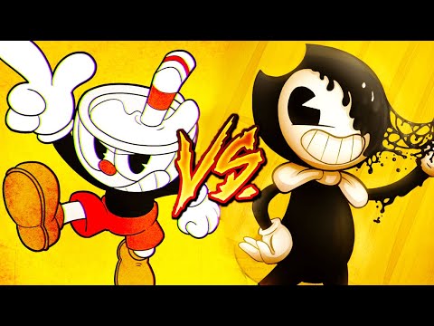 CUPHEAD VS. BENDY RAP | YKATO & DANKUN (Prod. Hollywood Legends)