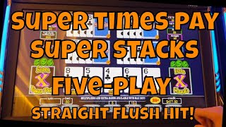 YES! Back to Back! Big wins on Super Times Pay! $60 Spins! Wild