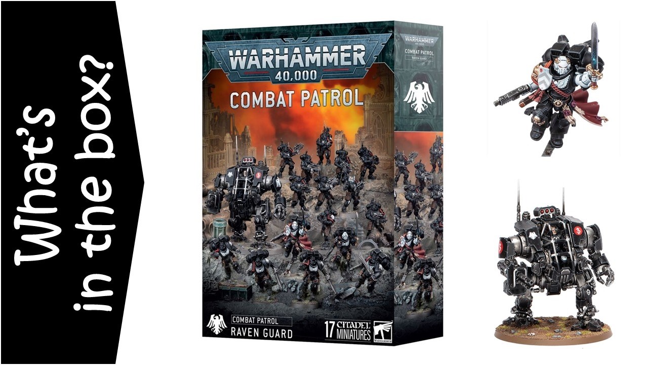 Games Workshop Warhammer 40k Combat Patrol Raven Guard - Armée Space Marines