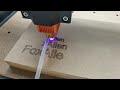 Connect the foxalien 40w laser on cnc router 4040xe